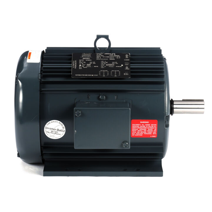 General Purpose Motor, 5 & 5 HP, 3 Ph, 60 & 50 Hz, 230/460 & 190-208/380-415 V, 1800 & 1500 RPM, 184T Frame, TEFC
