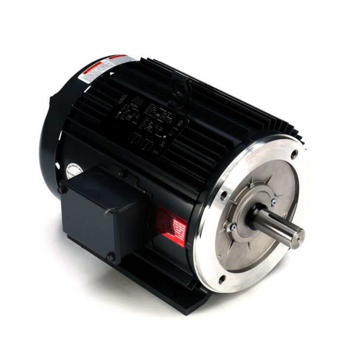 General Purpose Motor, 5 & 5 HP, 3 Ph, 60 & 50 Hz, 230/460 & 190/380 V, 1800 & 1500 RPM, 184TC Frame, TEFC