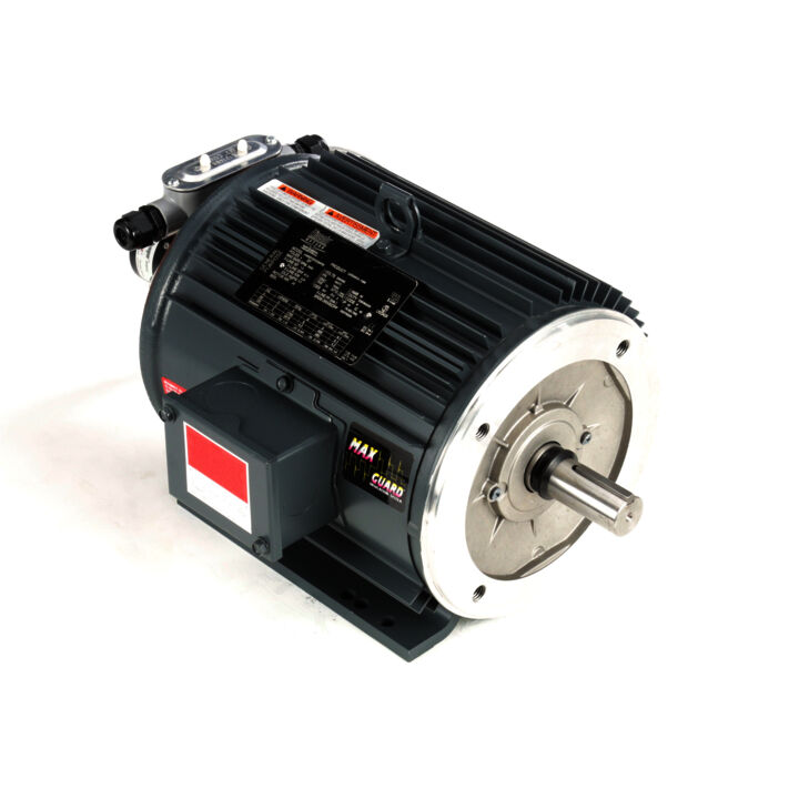 Encoder Motor, 3 HP, 3 Ph, 60 Hz, 230/460 V, 1800 RPM, 184TC Frame, TENV