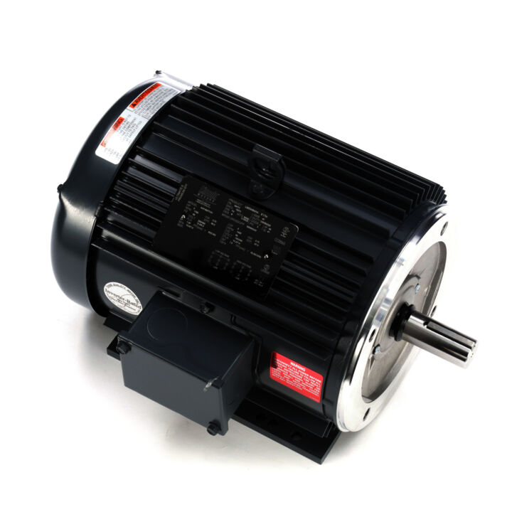 General Purpose Motor, 5 & 5 HP, 3 Ph, 60 & 50 Hz, 230/460 & 190/380 V, 1800 & 1500 RPM, 184TC Frame, TEFC