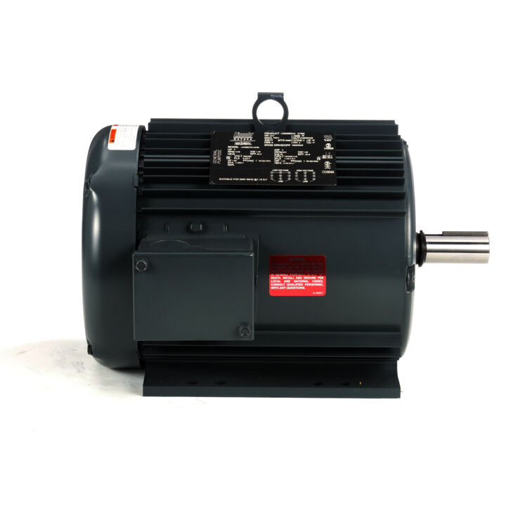 General Purpose Motor, 2 & 2 HP, 3 Ph, 60 & 50 Hz, 230/460 & 190/380-415 V, 1200 & 1000 RPM, 184T Frame, TEFC