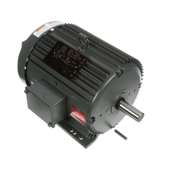 General Purpose Motor, 1.50 & 1 HP, 3 Ph, 60 & 50 Hz, 230/460 & 190/380 V, 900 & 750 RPM, 184T Frame, TEFC
