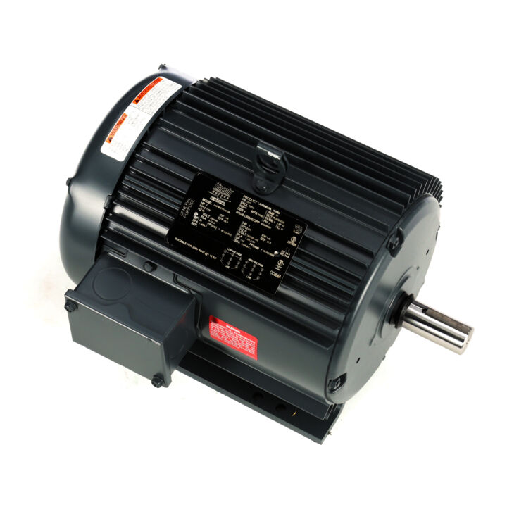 General Purpose Motor, 2 & 2 HP, 3 Ph, 60 & 50 Hz, 230/460 & 190/380-415 V, 1200 & 1000 RPM, 184T Frame, TEFC