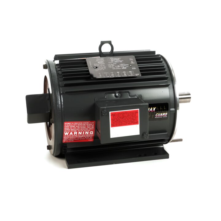 Encoder Motor, 2 HP, 3 Ph, 60 Hz, 230/460 V, 1800 RPM, 182TC Frame, TENV