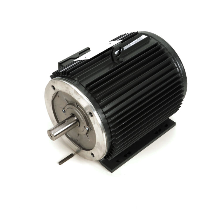 Encoder Motor, 2 HP, 3 Ph, 60 Hz, 230/460 V, 1800 RPM, 182TC Frame, TENV