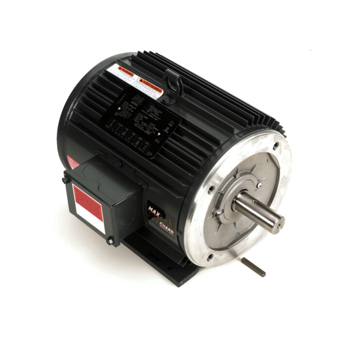 Encoder Motor, 2 HP, 3 Ph, 60 Hz, 230/460 V, 1800 RPM, 182TC Frame, TENV