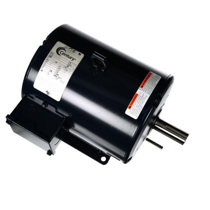 General Purpose Motor, 3/0.75 HP, 3 Ph, 60 Hz, 460 V, 1800 RPM, 182T Frame, ODP