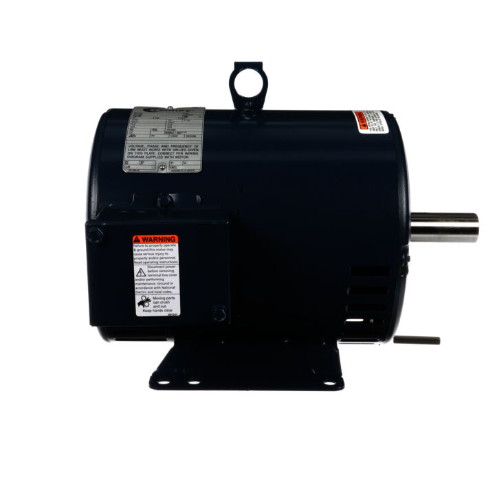 General Purpose Motor, 2/0.5 HP, 3 Ph, 60 Hz, 460 V, 1800 RPM, 182T Frame, DP