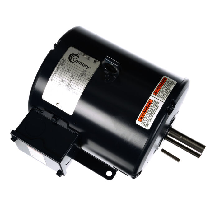 General Purpose Motor, 2/0.9 HP, 3 Ph, 60 Hz, 200-230 V, 1800 RPM, 182T Frame, ODP