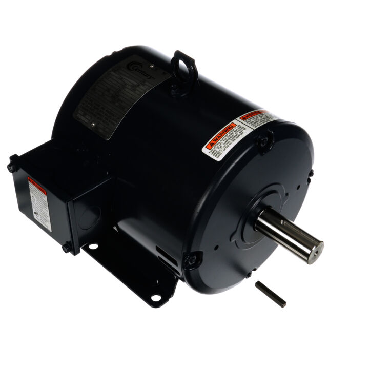 General Purpose Motor, 2/0.9 HP, 3 Ph, 60 Hz, 200-230 V, 1800 RPM, 182T Frame, ODP