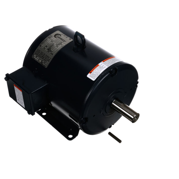 General Purpose Motor, 3/0.75 HP, 3 Ph, 60 Hz, 200-230 V, 1800 RPM, 182T Frame, ODP