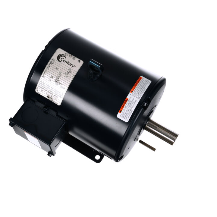 General Purpose Motor, 3/0.75 HP, 3 Ph, 60 Hz, 200-230 V, 1800 RPM, 182T Frame, ODP