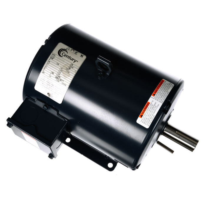 General Purpose Motor, 5/1.25 HP, 3 Ph, 60 Hz, 200-230 V, 1800 RPM, 184T Frame, ODP