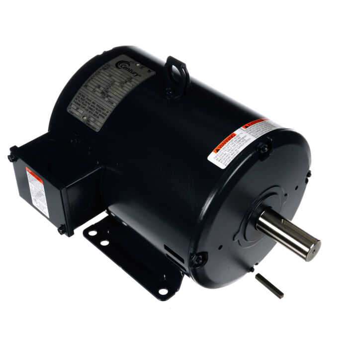 General Purpose Motor, 5/1.25 HP, 3 Ph, 60 Hz, 200-230 V, 1800 RPM, 184T Frame, ODP