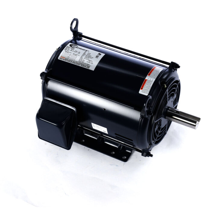 General Purpose Motor, 5/2.22 HP, 3 Ph, 60 Hz, 200-230 V, 1800 RPM, 215T Frame, ODP