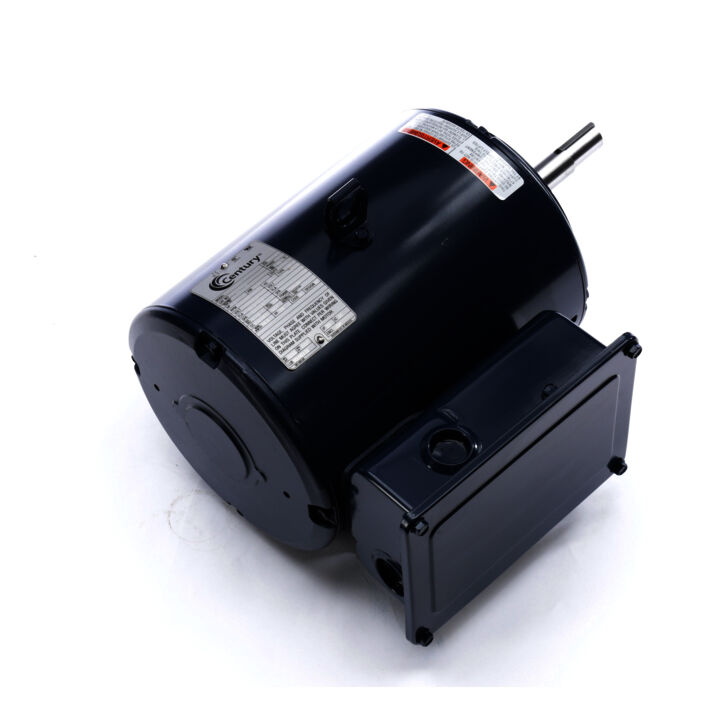 Close-Coupled Pump Motor, 3 HP, 1 Ph, 60 Hz, 230/115 V, 1800 RPM, 184JM Frame, ODP