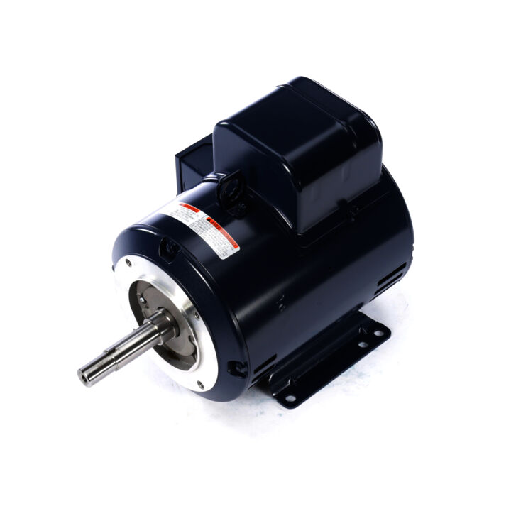 Close-Coupled Pump Motor, 3 HP, 1 Ph, 60 Hz, 230/115 V, 3600 RPM, 182JM Frame, DP