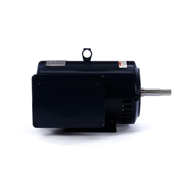 Close-Coupled Pump Motor, 5 HP, 1 Ph, 60 Hz, 230 V, 3600 RPM, 184JM Frame, ODP