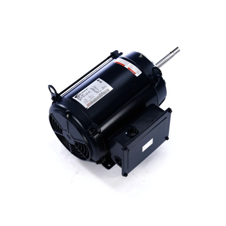 Close-Coupled Pump Motor, 7 1/2 HP, 1 Ph, 60 Hz, 230 V, 3600 RPM, 213TCZ Frame, ODP