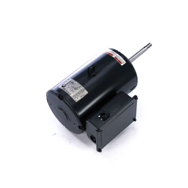 Close-Coupled Pump Motor, 5 HP, 1 Ph, 60 Hz, 230 V, 3600 RPM, 184JP Frame, ODP