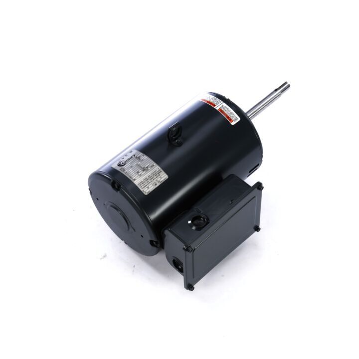 Close-Coupled Pump Motor, 5 HP, 1 Ph, 60 Hz, 230 V, 3600 RPM, 184JP Frame, ODP