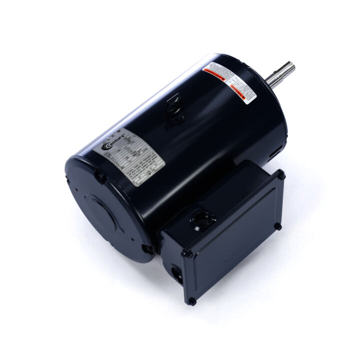 Close-Coupled Pump Motor, 5 HP, 1 Ph, 60 Hz, 230 V, 3600 RPM, 184JM Frame, ODP