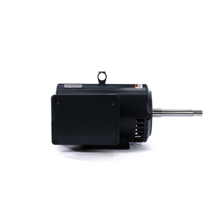 Close-Coupled Pump Motor, 5 HP, 1 Ph, 60 Hz, 230 V, 3600 RPM, 184JP Frame, ODP