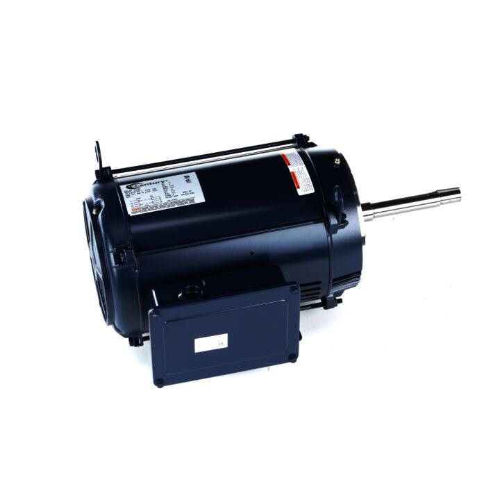 Close-Coupled Pump Motor, 5 HP, 1 Ph, 60 Hz, 230 V, 1800 RPM, 213TCZ Frame, ODP