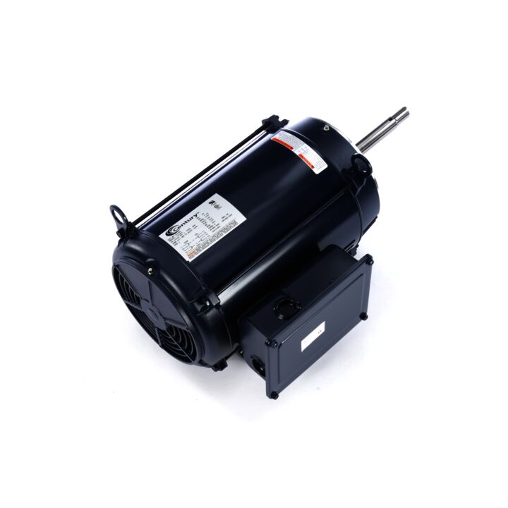 Close-Coupled Pump Motor, 7.5 HP, 1 Ph, 60 Hz, 230 V, 1800 RPM, 215TCZ Frame, ODP