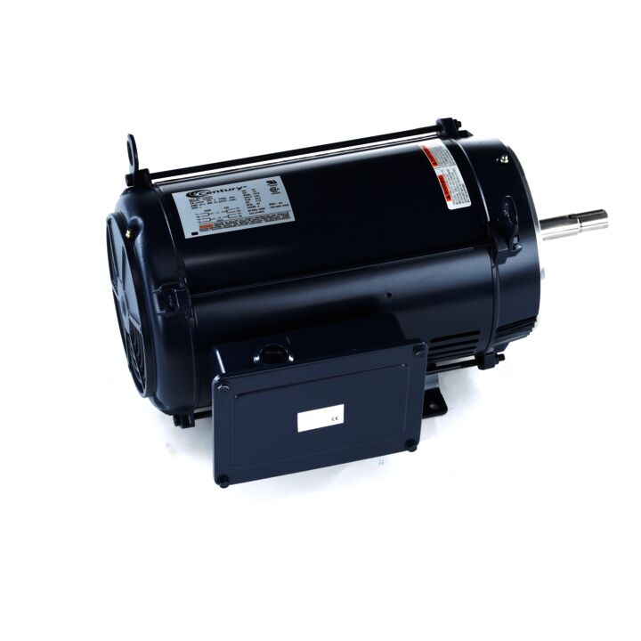 Close-Coupled Pump Motor, 10 HP, 1 Ph, 60 Hz, 230 V, 3600 RPM, 215JM Frame, DP