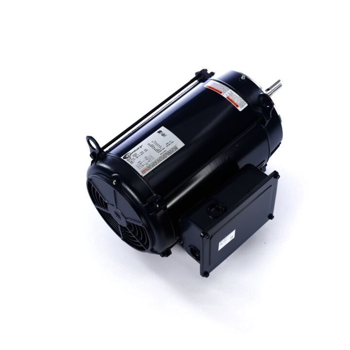 Close-Coupled Pump Motor, 7 1/2 HP, 1 Ph, 60 Hz, 230 V, 1800 RPM, 215JM Frame, ODP