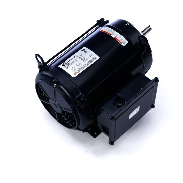 Close-Coupled Pump Motor, 7 1/2 HP, 1 Ph, 60 Hz, 230 V, 3600 RPM, 213JM Frame, ODP