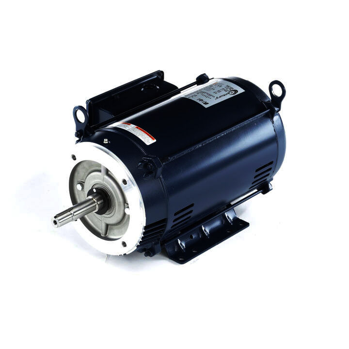 Close-Coupled Pump Motor, 10 HP, 1 Ph, 60 Hz, 230 V, 3600 RPM, 215JM Frame, DP