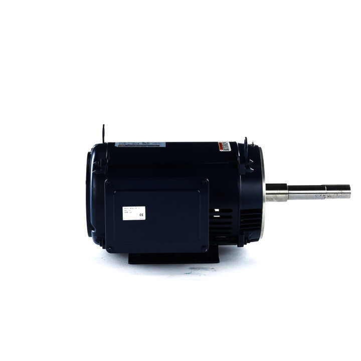 Close-Coupled Pump Motor, 5 HP, 1 Ph, 60 Hz, 230 V, 1800 RPM, 213JP Frame, ODP