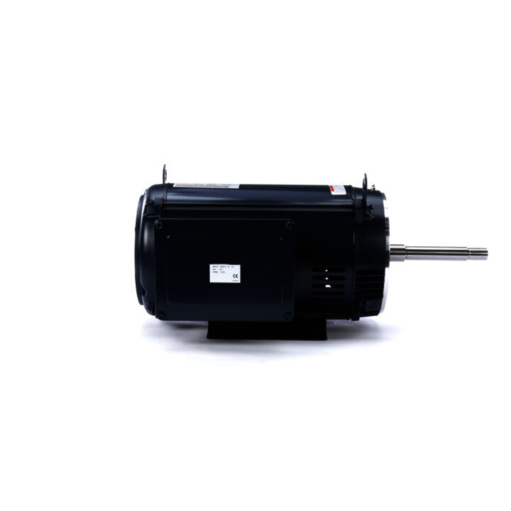 Close-Coupled Pump Motor, 10 HP, 1 Ph, 60 Hz, 230 V, 3600 RPM, 215TCZ Frame, ODP