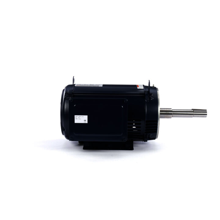 Close-Coupled Pump Motor, 7.5 HP, 1 Ph, 60 Hz, 230 V, 1800 RPM, 215JP Frame, DP