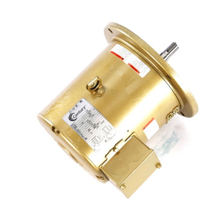 Pool Pump Motor, 5.0 HP, 3 Ph, 50 Hz, 190/380//220/440 V, 3000 RPM, 182TDZ Frame, DP