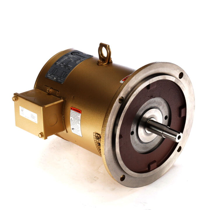 Pool Pump Motor, 7 1/2 HP, 3 Ph, 60 Hz, 200 V, 3600 RPM, 184TDZ Frame, DP