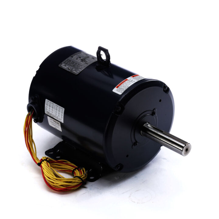 Crop Dryer Motor, 5 HP, 3 Ph, 60 Hz, 208-230/460 V, 3600 RPM, 184TZ Frame, TEAO