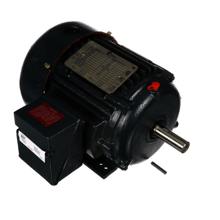 Severe Duty Motor, 40 HP, 3 Ph, 60 Hz, 208-230/460 V, 1800 RPM, 324T Frame, TEFC