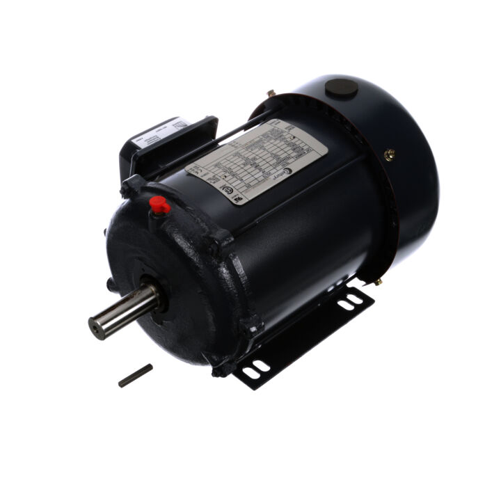 General Purpose Motor, 1 HP, 3 Ph, 60 Hz, 575 V, 1200 RPM, 145T Frame, TEFC