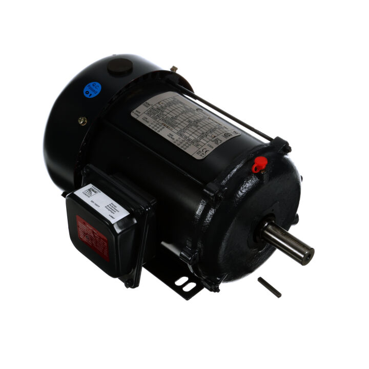 General Purpose Motor, 1.5 HP, 3 Ph, 60 Hz, 208-230/460 V, 1800 RPM, 145T Frame, TEFC