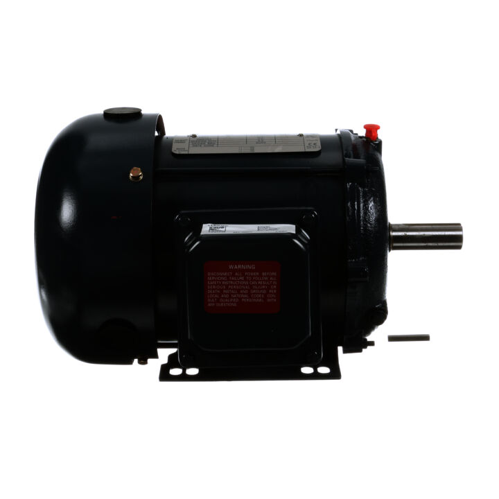 General Purpose Motor, 1.5 HP, 3 Ph, 60 Hz, 575 V, 3600 RPM, 143T Frame, TEFC