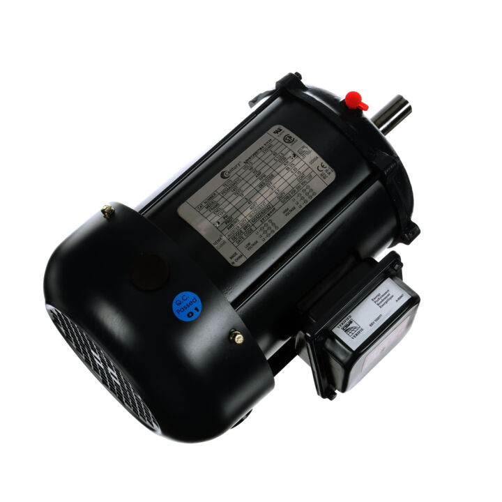 General Purpose Motor, 2 HP, 3 Ph, 60 Hz, 208-230/460 V, 1800 RPM, 145T Frame, TEFC