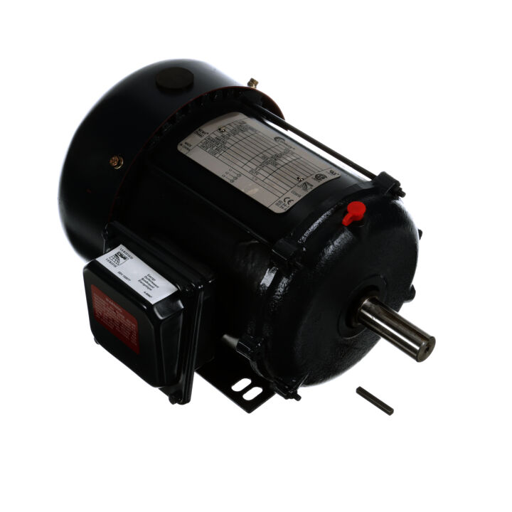 General Purpose Motor, 1.5 HP, 3 Ph, 60 Hz, 575 V, 3600 RPM, 143T Frame, TEFC