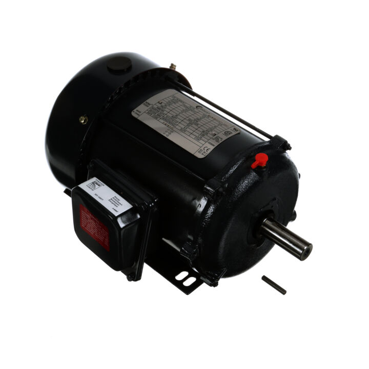 General Purpose Motor, 2 HP, 3 Ph, 60 Hz, 575 V, 1800 RPM, 145T Frame, TEFC