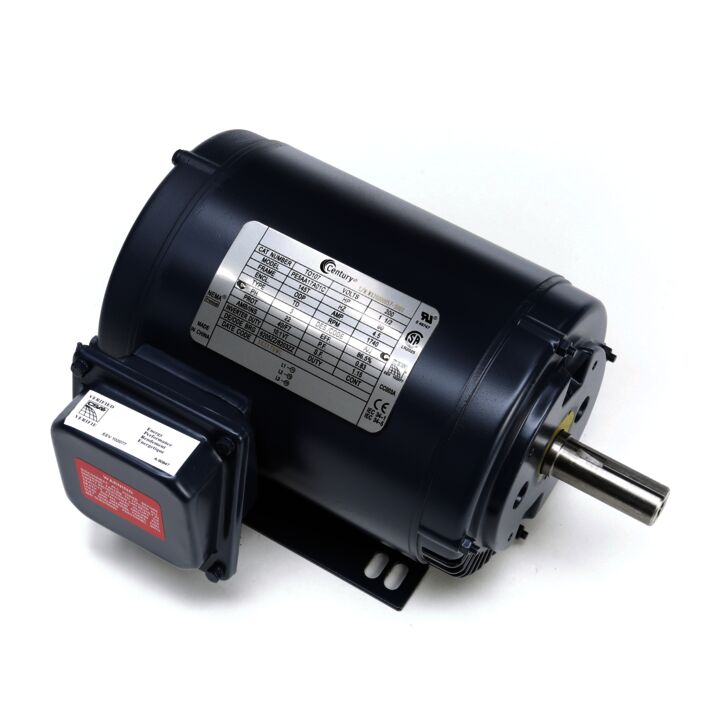 General Purpose Motor, 1.5 HP, 3 Ph, 60 Hz, 200 V, 1800 RPM, 145T Frame, ODP