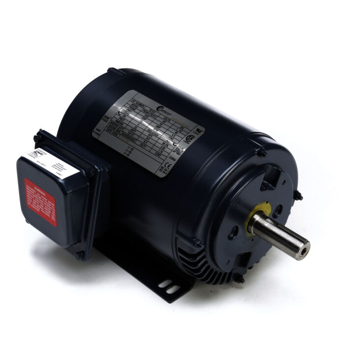 General Purpose Motor, 3 HP, 3 Ph, 60 Hz, 230/460 V, 1200 RPM, 213T Frame, DP