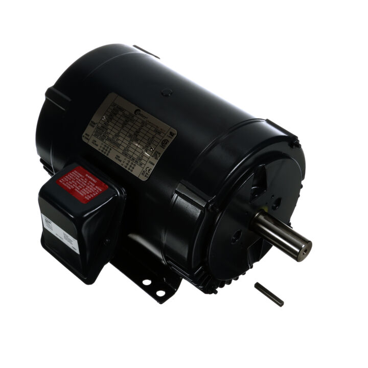 General Purpose Motor, 2 HP, 3 Ph, 60 Hz, 230/460 V, 1200 RPM, 184T Frame, ODP