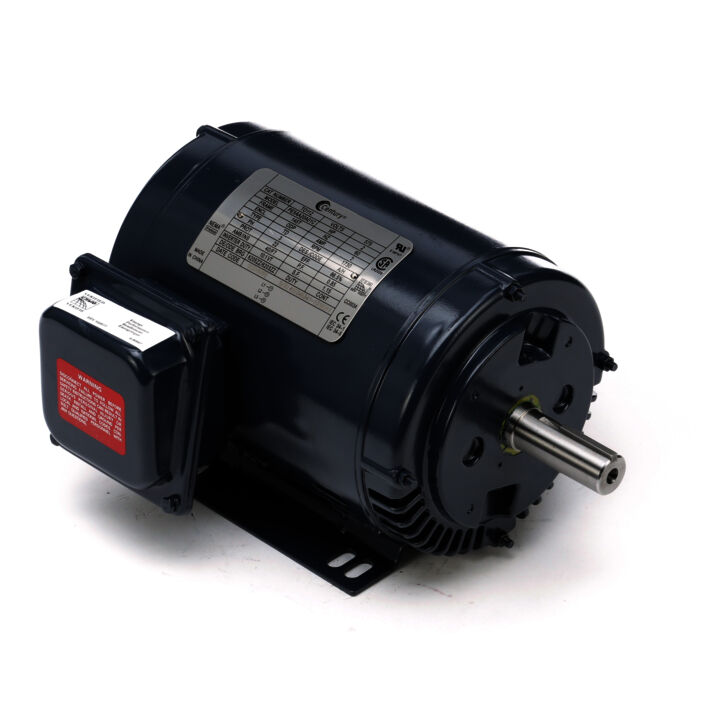 General Purpose Motor, 2 HP, 3 Ph, 60 Hz, 575 V, 1800 RPM, 145T Frame, ODP